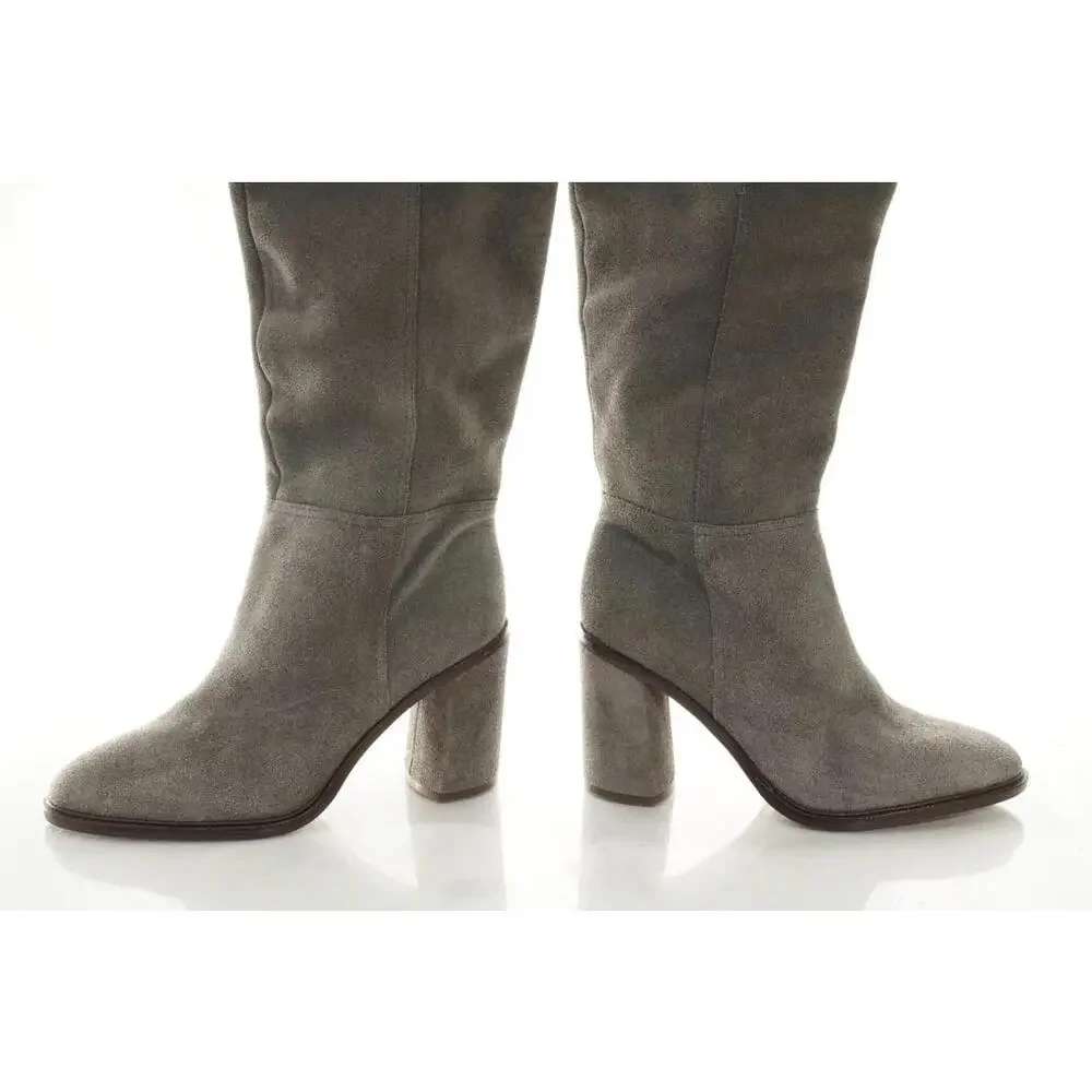 Vince Camuto Dameera Block Heel Dress Boots Women's Sz 8.5 M Shoes